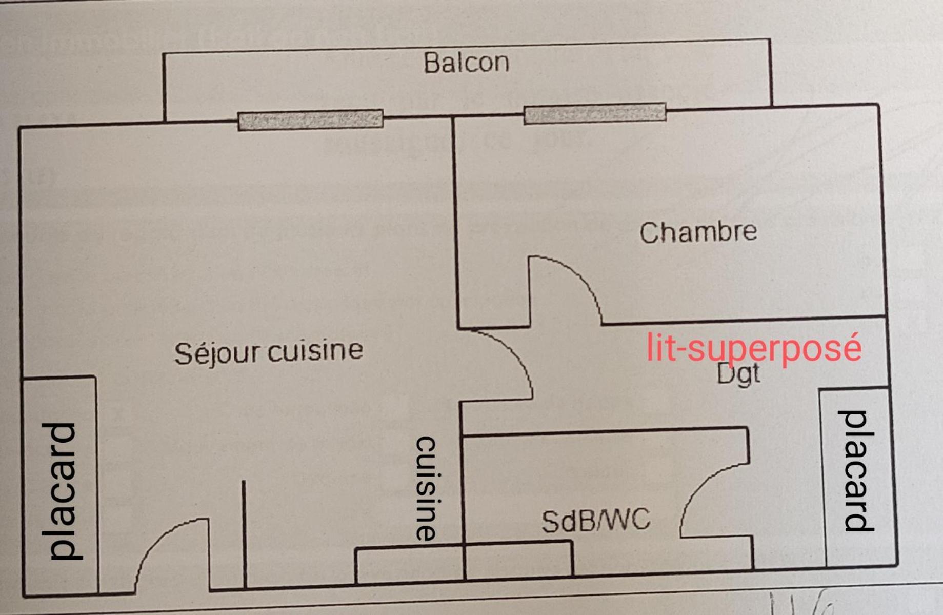 Appartement Moderne, Mer A 50M 乐巴凯尔斯 外观 照片